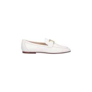 Tods T Timeless Loafers White - NWT